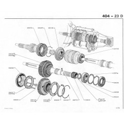 cone synchronisateur 1er vitesse