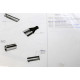 enjoliveur de sortie d'échappement aluminium