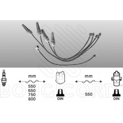 Juego cables de bujias