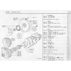 couronne et support de volant moteur