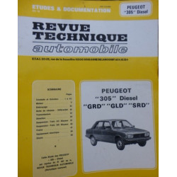 revue technique 305 GRD-GLD-SRD