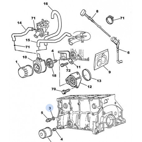 Jauge De Niveau D'huile Pour Peugeot 406 407 Et Citroën C5 C6 2.2 HDi - Référence OEM 1174.C4 - Neuf Avec Garantie 2 Ans