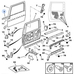 carrello inferiore porta scorrevole