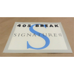 catalogue de présentation 405 Break 1994