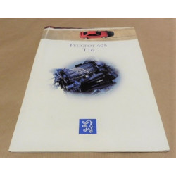 catalogue de présentation 405 T16