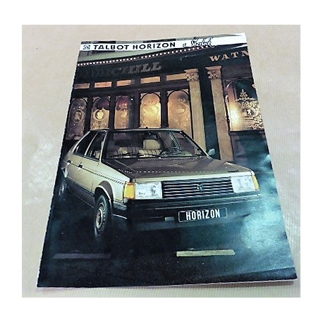 catalogue de présentation Horizon 1983
