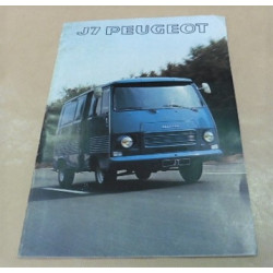 catalogue de présentation J7 1970