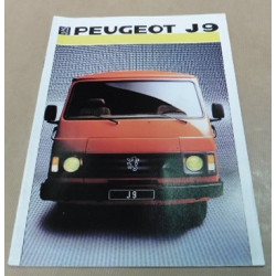 catalogue de présentation J9 1984