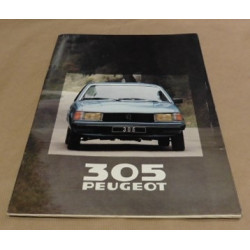 catalogue de présentation 305 1980