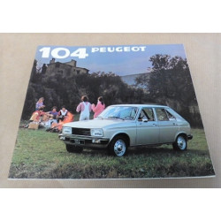 catalogue de présentation 104 1981