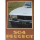 catalogue de présentation 504 Coupé Cabriolet