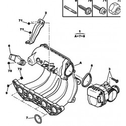 joint de boîtier injection monopoint