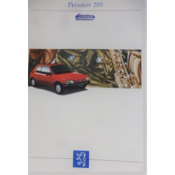 catalogue de présentation 205 Junior 1993