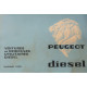 catalogue de présentation Peugeot Diesel 1970