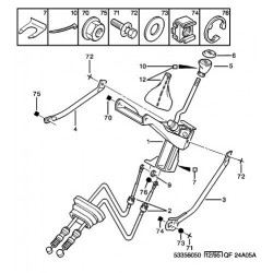 Steuerkabel des Getriebes L900mm