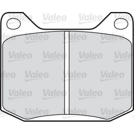 Set of front brake pads