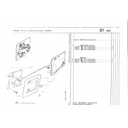 serrure de porte coulissante