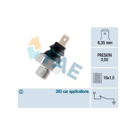 Oil pressure switch