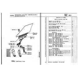 collerette manivelle lève vitre