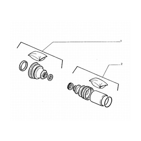 Gimbal Faltenbalg-Kit