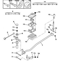 gear control rod, MA