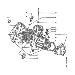 cap gearbox housing