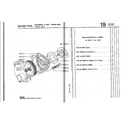 Bosch injection pump plate