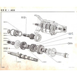 C3 gearbox sprocket