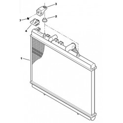 agrafe de radiateur
