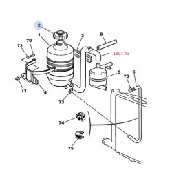 Durite de vase d'expansion