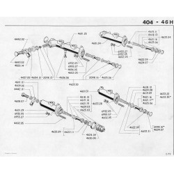 brake master cylinder Ø22mm