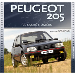 livre "Peugeot 205 le sacré numéro"