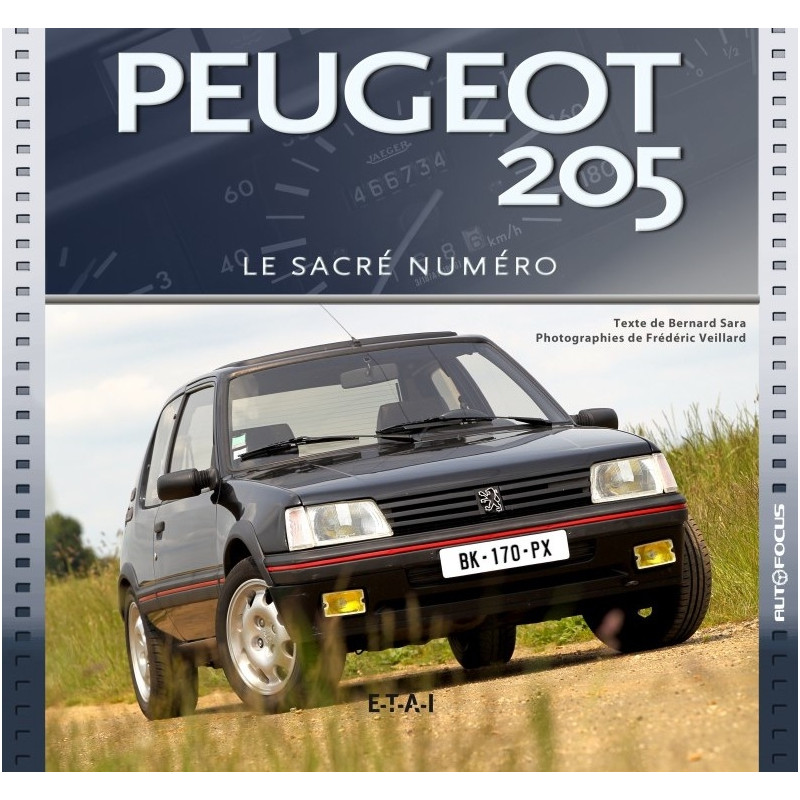 livre Peugeot 205 le sacré numéro - SERIE04 SARL