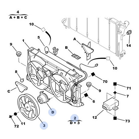 buse de ventilateur moteur