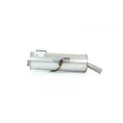 Rear exhaust silencer