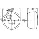 feu arrière universel Ø140mm