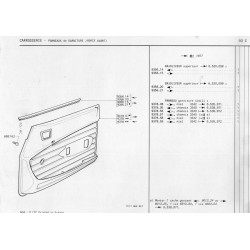 Innendichtung der vorderen Scheibe