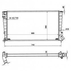 radiateur 1L9D-HDi