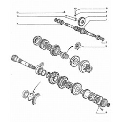 KIT REPARATION ROULEMENT BOITE DE VITESSES MA POUR PEUGEOT 229945