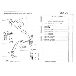 distanziatore della cintura di sicurezza