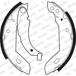 Brakeshoe set