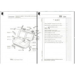 rear seat locking lever