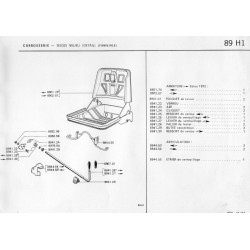 middle seat lock spring