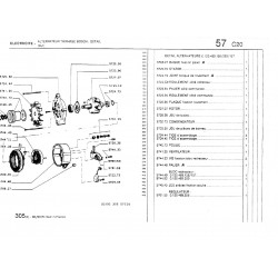 Bosch alternator bearing