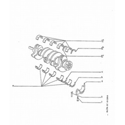 set cuscinetti albero motore