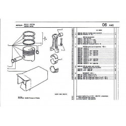 set van 3 segmenten, maatreparatie Ø94.40mm