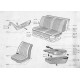Plastic nut armrest
