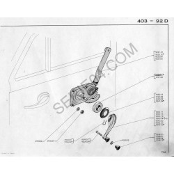 clip binnenkant deurgreep