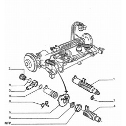 soufflet de suspension hydraulique