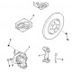 front brake caliper, standard exchange